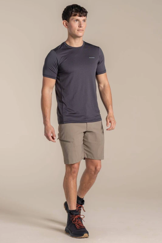 Image of Craghoppers Mens Kiwi Pro III Water Repellent Anti-Insect Short in Taupe Size: 38 Taupe Male 38