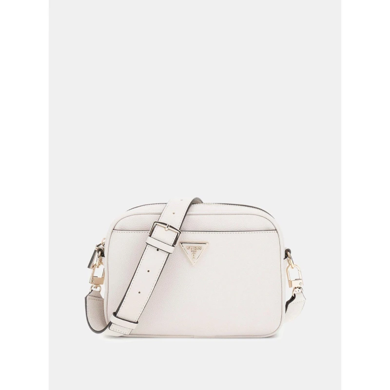 Image of Guess Womens Meridan Camera Bag Ivory female One Size