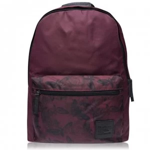Image of Firetrap Blackseal Print Backpack - Moth Rose