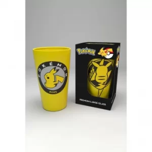 Image of Pokemon Pikachu 25th Anniversary Large Glass