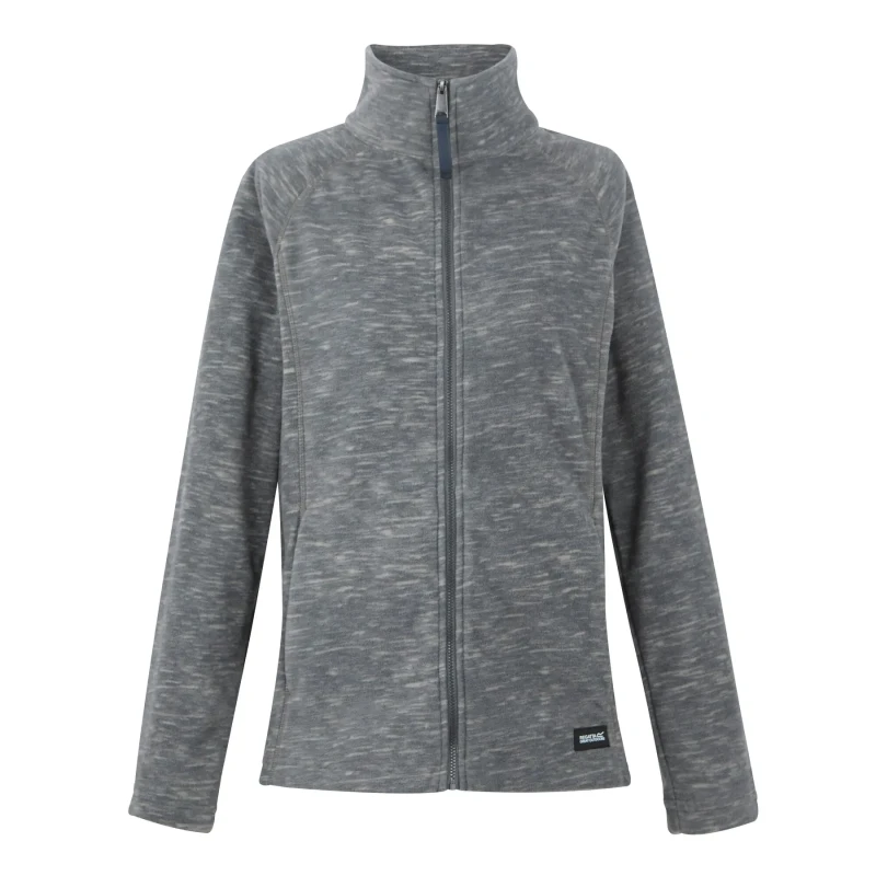 Image of Womens full-zip fleece Regatta Mayse Gris Female 42