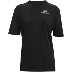 Image of Under Armour Oversized Graphic T Shirt Womens - Black