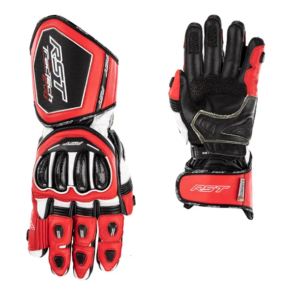Image of RST Tractech Evo 4 Ce Mens Glove Red Black White Size 10