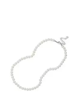 Image of Jon Richard Silver White Pearl Necklace