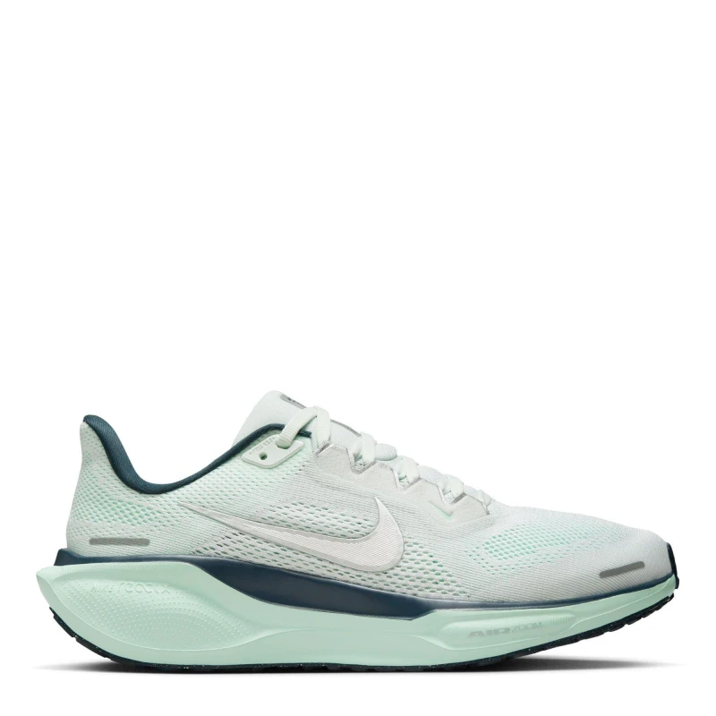 Image of Nike Pegasus 41 Womens Running Shoes Ghost/Mint female 5 (38.5)