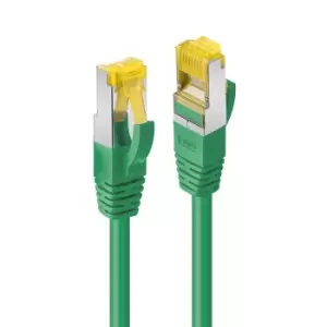 Image of Lindy 0.3m RJ45 S/FTP LSZH Cable, Green