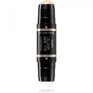 Image of Max Factor Facefinity All Day Matte Panstik foundation and makeup primer In Stick Shade 76 Warm Golden 11 g