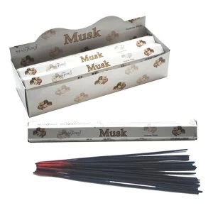 Image of Musk (Pack Of 6) Stamford Hex Incense Sticks