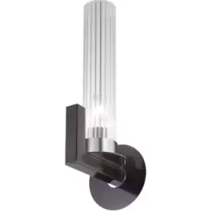 Image of Kolarz Raggio Glass Wall Lamp Brunito Brushed