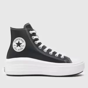 Image of Converse Black & White All Star Move Trainers