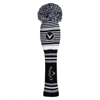 Image of Callaway POM POM Headcover Fairway - Blk/Wht/Gry