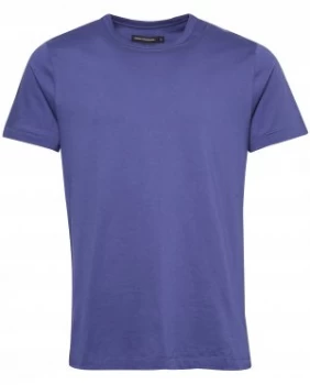 Image of Mens French Connection Classic Cotton T Shirt Cobalt