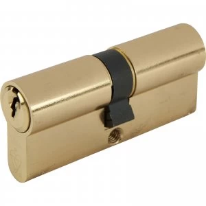 Image of Yale X6 Kitemark Double Euro Cylinder 70mm 30mm x 30mm Brass