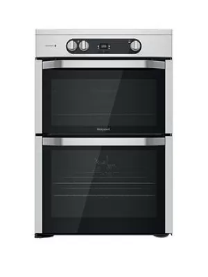 Image of Hotpoint HDM67I9H2CX Freestanding Double Oven Electric Cooker