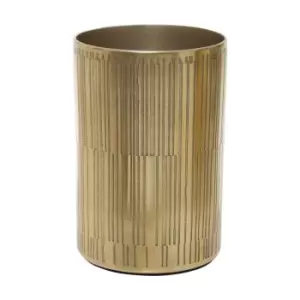 Image of Interiors By Ph Aluminium Tumbler Gold Finish
