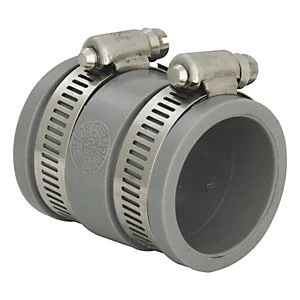 Image of FloPlast WF08 FlexiFlo Waste Straight Coupling - 38mm x 45mm