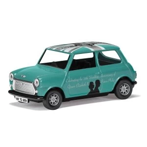Image of Austin Mini 70th Anniversary of HM Queen Elizabeth II Corgi 1:36 Model Car