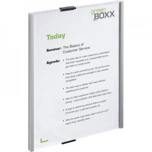 Image of Durable Door sign INFO SIGN - 4806 (W x H) 210 mm x 297mm Metallic, Silver 480623