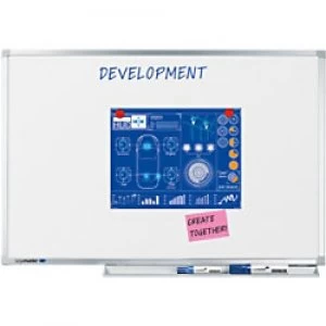 Image of Legamaster Wall Mountable Magnetic Whiteboard Enamel Professional 180 x 90 cm