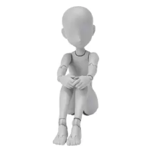 Image of S.H. Figuarts Action Figure Body Chan Ken Sugimori Edition DX Set (Gray Color Ver.) 13 cm