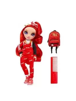 Image of Rainbow High Junior High Fashion Doll - Ruby Anderson (Red)