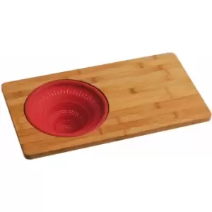 Image of Premier Housewares - Red Silicone Chopping Board
