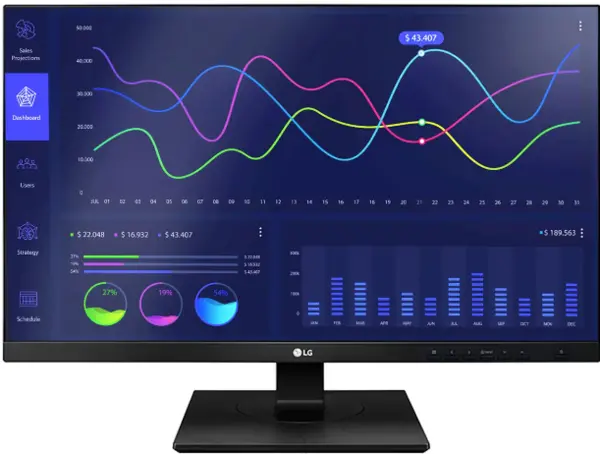 Image of LG 27" 27BK750Y-B Full HD IPS LED Monitor