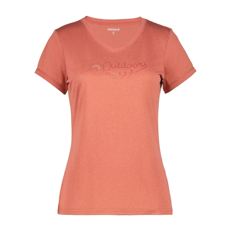 Image of Womens T-Shirt Icepeak Burnham Rose Female M