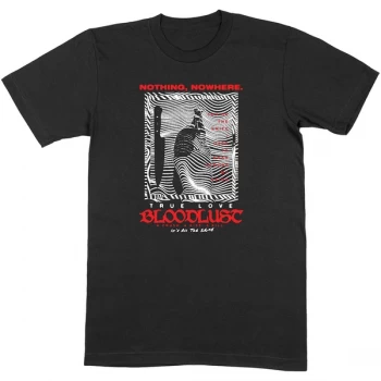 Image of Nothing,Nowhere - Digital Landscape Unisex Medium T-Shirt - Black