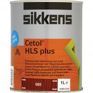 Image of Sikkens Cetol HLS Plus Translucent Woodstain Teak 1l