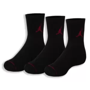 Image of Air Jordan Jumpman 3 Pack Quarter Socks Infants - Black