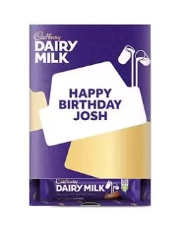 Image of Personalised Cadbury Dairy Milk Favourites Box, One Colour, Women