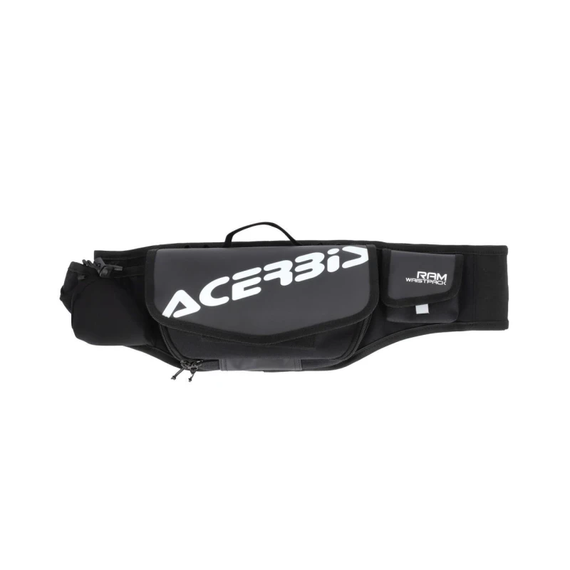 Image of 0026166.315 - Acerbis RAM Pro Waist Pack - Black/White 2L Black 0026166.315