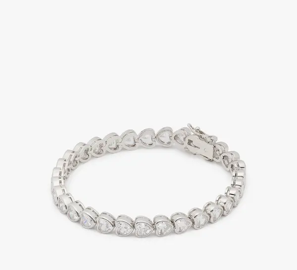 Image of Sweetheart Tennis Bracelet