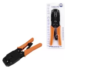 Image of LogiLink Crimping tool universal Orange