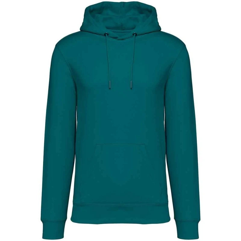 Image of Native Spirit Mens Heavyweight Hoodie in Bottle Green Size: XS Bottle Green Male XS
