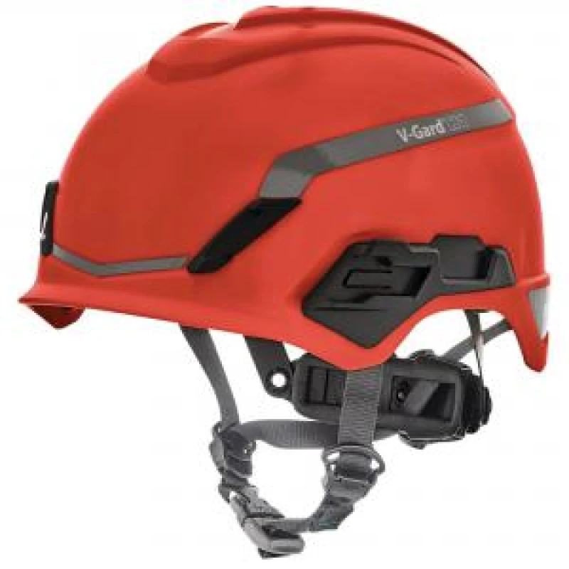 Image of MSA V - Gard H1 Non Vented Helmet Red