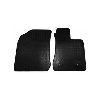 Image of Rubber Tailored Car Mat - Toyota Hi Lux (2011 Onwards) - Single cab - Pattern 2506 - TY38RM - Polco
