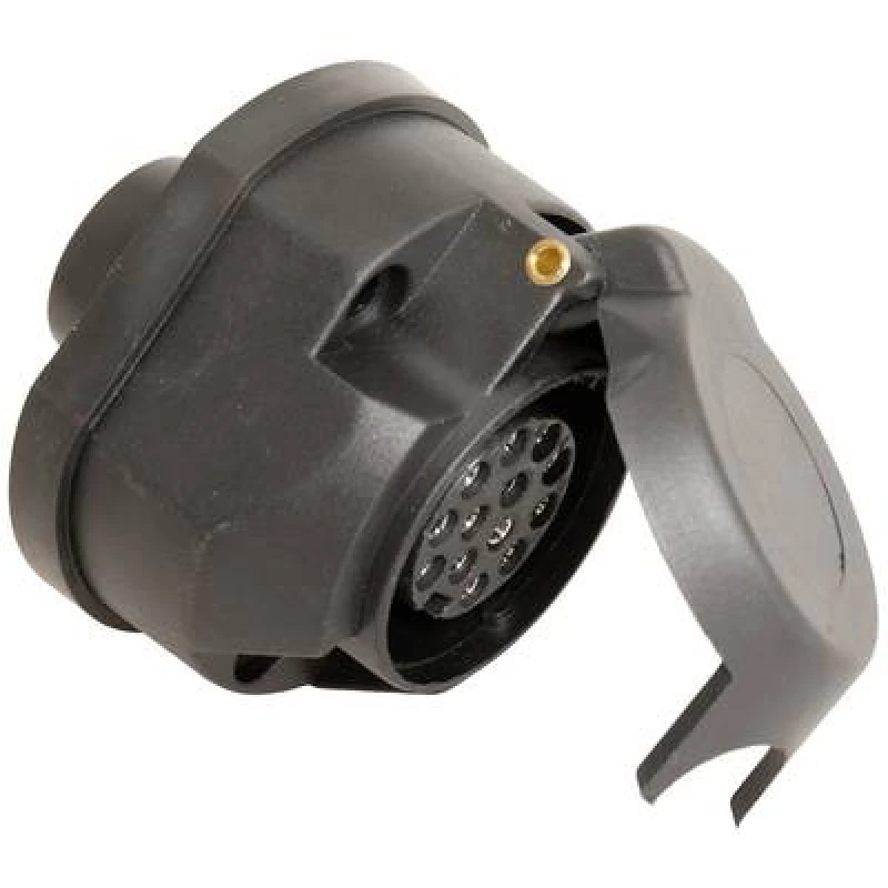 Image of HP Autozubehoer HP Autozubehoer 28253 Trailer socket [15-pi plug - 13-pin socket] Plastic 28253