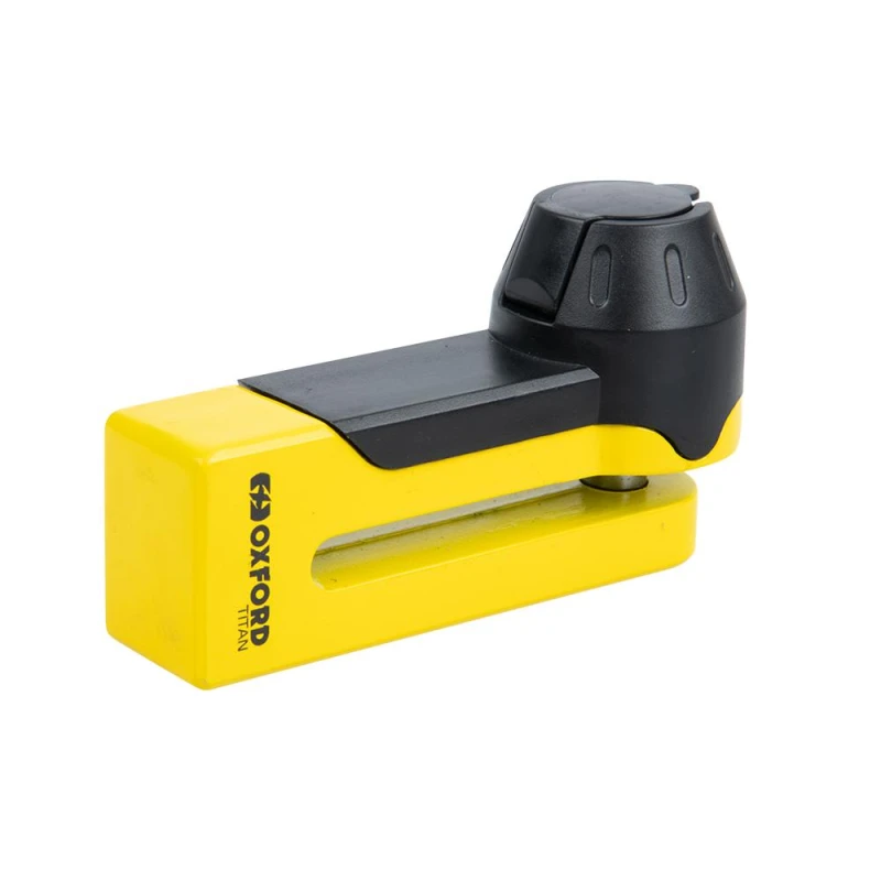 Image of Oxford Titan Disc Lock Yellow Yellow