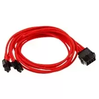Image of Phanteks 8-Pin EPS12V Cable Extension 50cm - Sleeved Red