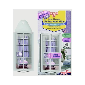 Image of Demi-Diamond Clothes Moth Killer - ZER437 - Zero In