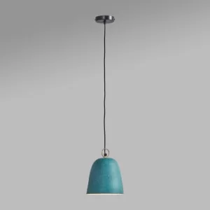 Image of Broden Green Metal Dome Pendant Ceiling Light