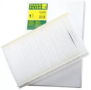 Image of Pollen Filter Cu2747 By Mann-Filter