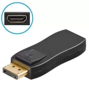 Image of Goobay DisplayPort / HDMI Adapter - Black