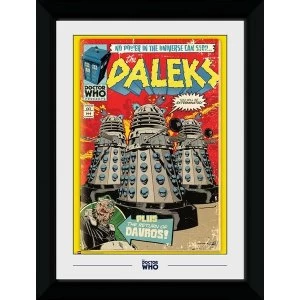 Image of Doctor Who Dalek Comic Collector Print