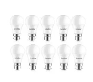 Image of 10W LED Globe Bulb B22 Netural White 4200K pack of 10