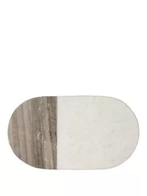 Image of Typhoon Elements Oval Marble Serve Board