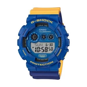 Image of Casio G-SHOCK Digital Watch GD-120NC-2 - Blue/Yellow