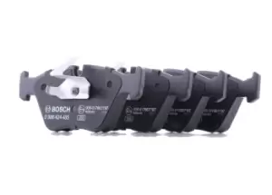 Image of Bosch Brake pad set BMW 0 986 424 485 34111163387,34111163953,34111164330 34111164331,34111164627,34111164629,34112282416,34116761277,34116761278